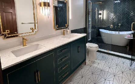 Green Bathroom