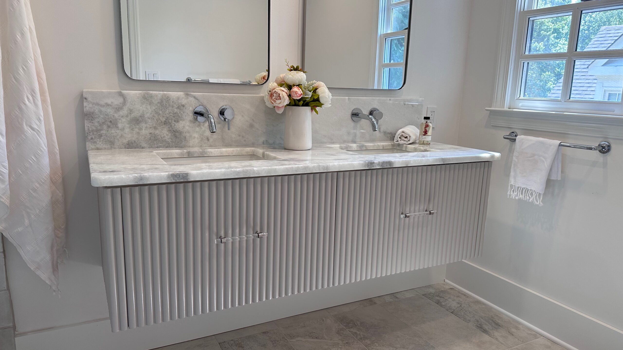 Zellige Style Bathroom