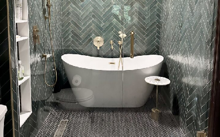Green Bathroom