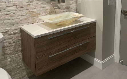 Elan Way Ledger Powder Room